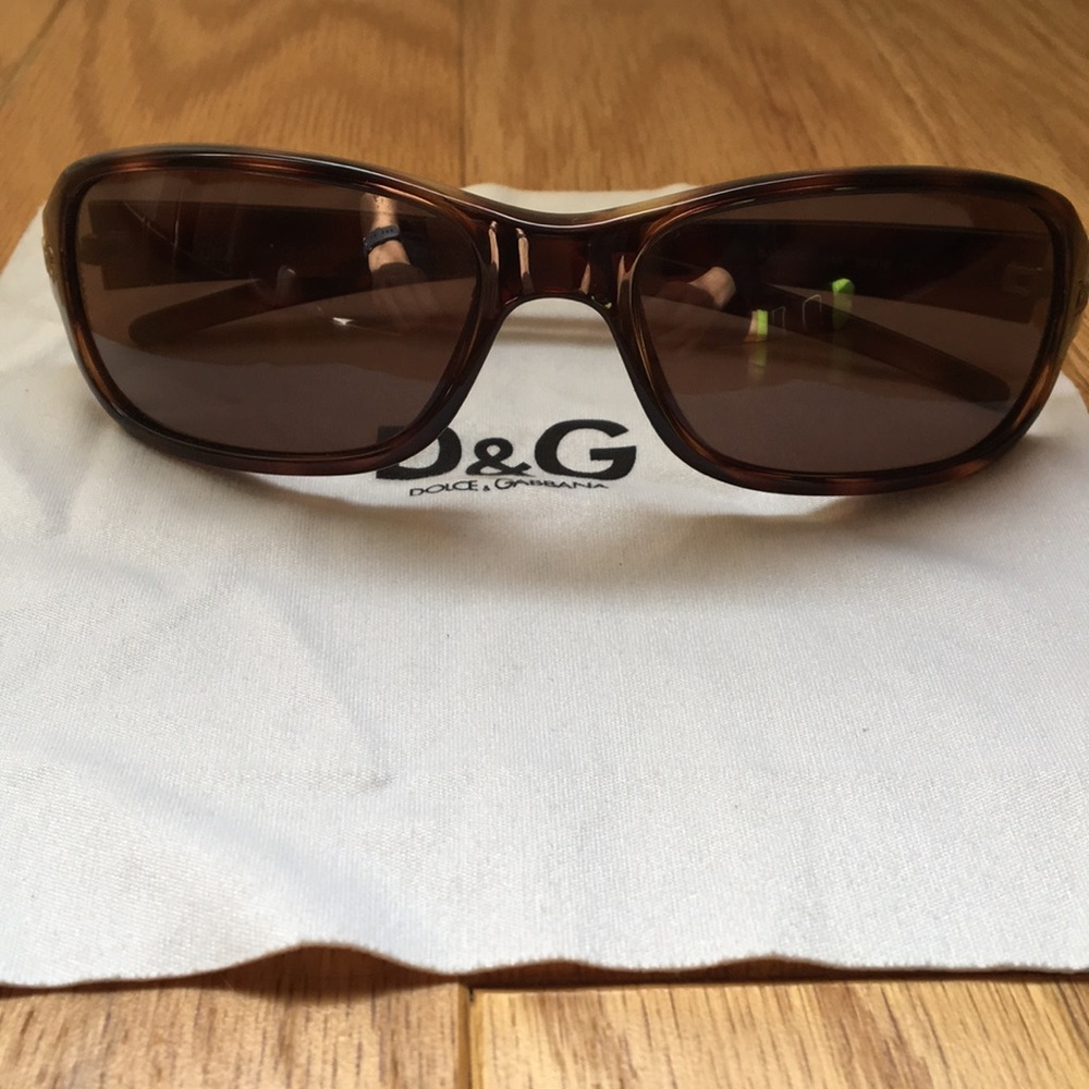 Dolce & Gabbana Tortoise Mint Condition Sunglasses